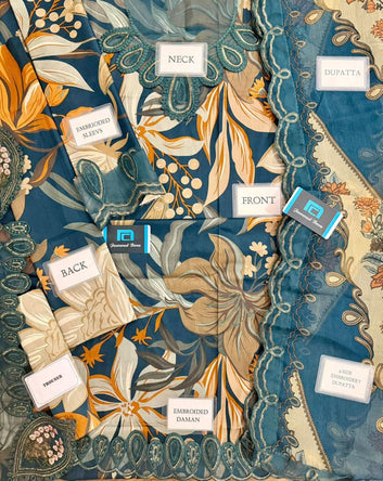 Baroque | Premium Embroidered Lawn 3-Piece Suit