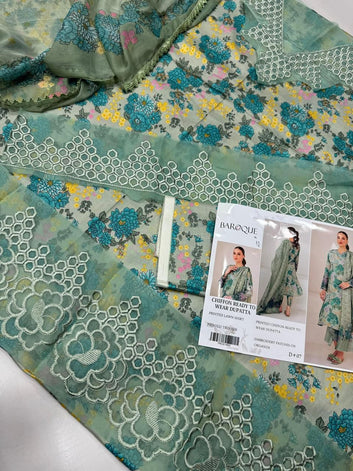BAROQUE LAWN 3 PIECE SUIT