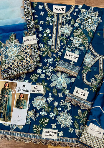JAZMIN EMBROIDERED CHIFOON WEDDING COLLECTION