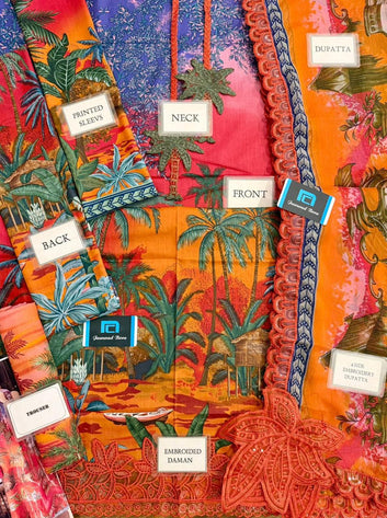 PRINTED LAWN 3 PIECE SUIT